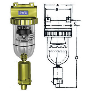 3468G - DEPURATORI D'ARIA CON SCARICO AUTOMATICO - Orig. Ewo