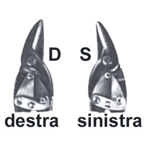 708GS - CESOIE PER LAMIERE A DOPPIA LEVA - Prod. SCU